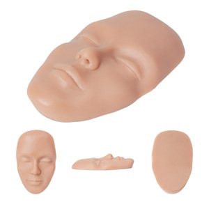 Piel de Práctica de Silicona para PMU, Rostro Realista para Prácticas de Maquillaje, Tabla de Práctica Reutilizable, Modelo de Entrenamiento para Artistas de Microblading y Salones - Product Image 6