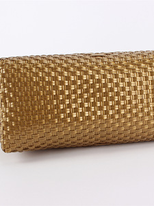 A Generation Solid Color PVC Woven Large Capacity Geometric Pattern Square Mummy Tote Shoulder Shopping <b>Bag</b> Daily Use Tanjing - Product Image 4