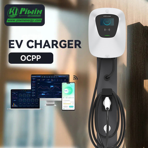 Wallbox-estación de carga rápida para coche eléctrico, cargador de pared tipo 2, 7Kw, 11Kw, 22Kw, Ocpp, Gbt, <span class=keywords><strong>Ccs</strong></span>, CA - Product Image 4