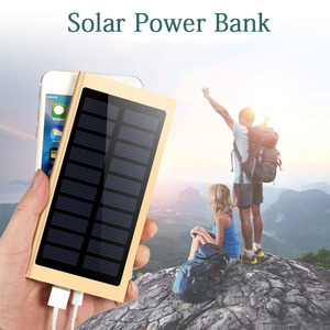 שמש 30000mah כוח בנק חיצוני סוללה 2 USB LED Powerbank נייד נייד טלפון מטען סולארי עבור טלפון - Product Image 6