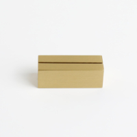 Porte-cartes de nom en laiton en gros, support de numéro de table doré, porte-carte décoratif, support d'affichage de mariage, rectangle