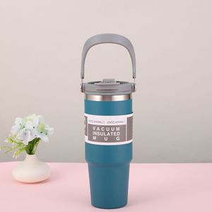 Large Capacity Portable Vacuum Insulated Gift Cup Sports <b>Kettle</b> <b>Car</b> Coffee Cup 304 Stainless Steel - Product Image 4