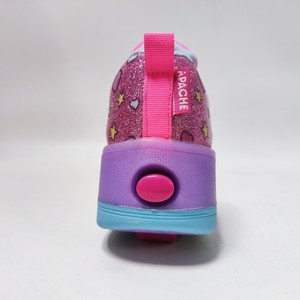Chaussures de Skate à <span class=keywords><strong>roulettes</strong></span> rechargeables LED pour enfants, <span class=keywords><strong>baskets</strong></span> de Sport à une roue, bon marché - Product Image 4
