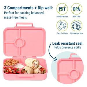 Nouvelle conception de boîte à lunch pour enfants, étanche, de qualité alimentaire, pour pique-niques et déjeuners, avec plateau intérieur en acier inoxydable, boîte à lunch pour tout-petits - Product Image 3