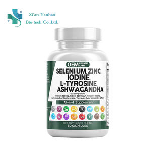 OEM/ODM 프라이빗 라벨 건강 보조제 비타민 <span class=keywords><strong>B12</strong></span> L-티로신 복합 캡슐 - Product Image 1