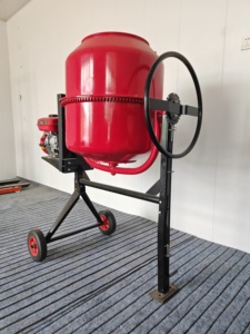 Betoniera Portatile Piccola a Benzina per Malta e Cemento da 120L 160L 180L 200L 220L 240L - Product Image 3