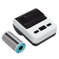 Imprimante d'étiquettes portable YUANAIDC 80MM BT, imprimante thermique claire pour petits autocollants adhésifs et étiquettes de vêtements
