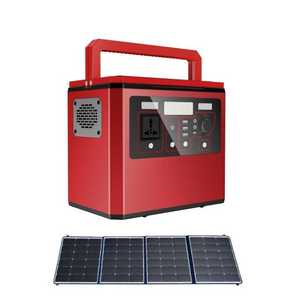 Portable 1000W MPPT Solar Cigar Compact Emergency <b>Backup</b> Home Use Station Fast Charging External <b>Battery</b> Port - Product Image 1