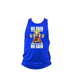 Eco Friendly Cotton Muscle Tank Top Men Knitted Hip Hop Gym Bodybuilding Quick Dry Lace <b>Button</b> Birlag Sports - Product Image 1