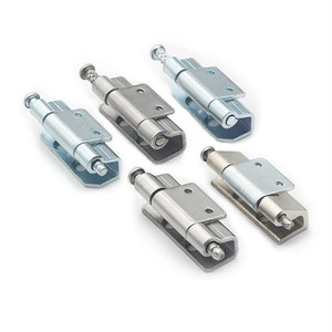 Bisagra oculta Cl237 de aleación de zinc para montaje empotrado, 2 orificios, para caja de distribución industrial y muebles - Product Image 1