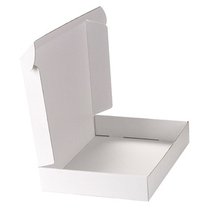 Box White Wholesale Custom Color Printing Packaging Box White Board Corrugated Paper Box For Clothing