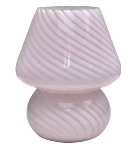 Lampe de chevet créative moderne simple en verre, design champignon, alimentée par USB, multicolore, pour chambre, <span class=keywords><strong>bureau</strong></span> et salle <span class=keywords><strong>d</strong></span>'étude - Product Image 3