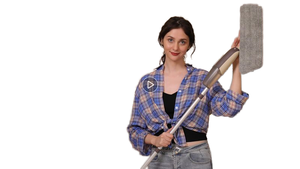 家用厨房360超细纤维灰尘拖把套装硬木层压木瓷砖地板懒人清洁升级喷雾平板清洁魔术 - Product Image 5