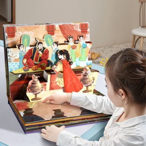 <span class=keywords><strong>Livre</strong></span> <span class=keywords><strong>pop</strong></span>-<span class=keywords><strong>up</strong></span> 3D personnalisé avec gravure en relief, <span class=keywords><strong>livre</strong></span> d'images pour la maternelle, <span class=keywords><strong>livre</strong></span> de lecture classique, conte de fées, princesse - Product Image 3