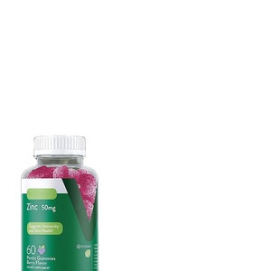Complément alimentaire de marque privée à base de Petin Gommes de zinc bio végétalien 50MG pour adultes enfants soutient la peau et le système immunitaire en bonne santé - Product Image 2