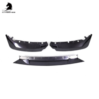 Spoiler avant 3 pièces MHC Style Gloss Black, amélioration des performances aérodynamiques pour BMW G87 M2 2022+