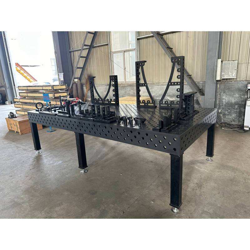 3D Modular Cast Iron Steel Hard Steel Three-dimensional Welding Table ...