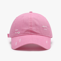 Gorra de Béisbol Vintage con Efecto Desgastado, Venta al por Mayor, Gorras de 6 Paneles con Logotipo Personalizado