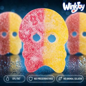 Gomitas de Caramelo Suecas al por Mayor, Caramelos Ácidos Masticables Veganos con Certificación Halal, Cumplen con las Normas de EE. UU. y la UE para Suministro a Granel para Supermercados - Product Image 3