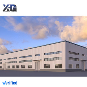 Structure <span class=keywords><strong>en</strong></span> acier industrielle moderne pour entrepôt, hangar de stockage, <span class=keywords><strong>kit</strong></span> de construction pour parc logistique - Product Image 2