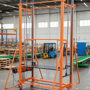 Vente chaude HUGECRANE 8 mètres en alliage d'aluminium hydraulique pliable multi-modèle 500KG capacité de charge Tables élévatrices à mât vertical - Product Image 5