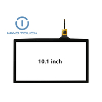 Panel Táctil Capacitivo PCAP de 10.1 Pulgadas GT9271 con Interfaz IIC para Navegación de Automóviles, Pantalla Táctil CTP Personalizada