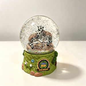Sfera di Cristallo con Creature Marine in Resina, Globo di Neve Realistico Dipinto a Mano, Logo Personalizzato, Decorazione Marina, Souvenir all'Ingrosso, Regalo per Casa e Tavolo - Product Image 3