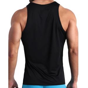 Prix de gros, vêtements de sport décontractés pour hommes, débardeur en maille personnalisé pour la remise en forme, séchage rapide, respirant, vêtements de sport actifs pour la salle de sport, BD - Product Image 3