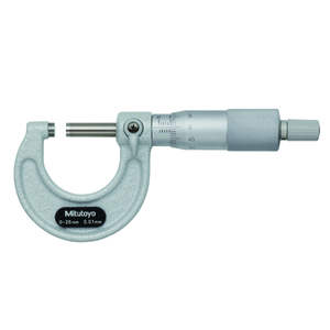 Mitutoyo Analog Outside <b>Micrometer</b> 0-25mm Resolution 0.01mm - Product Image 1