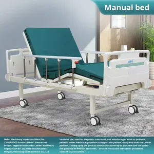 Cama de Hospital Médica, Individual y Doble, con Función de Balanceo, Fabricante de Camas de Hospital, Cama de Balanceo Manual con Elevación, para Hospitales Psiquiátricos - Product Image 5