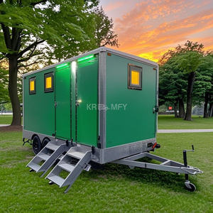 2025 Mobile <b>Portable</b> Washroom Toilet With <b>Shower</b> Container Room Outdoor For <b>Camping</b> - Product Image 2