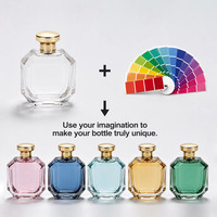 Vente en gros de flacons de diffuseur d'huile parfumée en verre de 100, 120, 150, 200 ml, flacon de diffuseur d'ambiance rond de luxe avec boîte