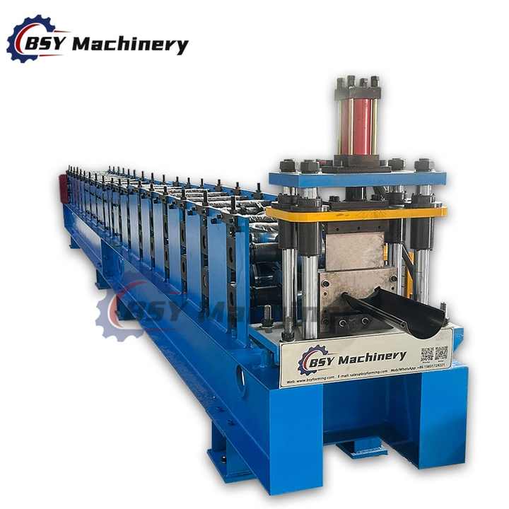 Boshiyi High-Speed Rain Gutter Making Machine Core Gear Bearing Motor ...