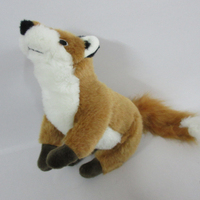 Peluche animaux de la jungle, en peluche, renard, jouet