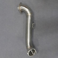 Système d'échappement avant droit personnalisé de 3 pouces en acier inoxydable de 1,5 mm d'épaisseur pour M2 G87 3.0T 2021-2024 S58B30A