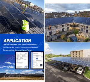 Growatt 5KW อินเวอร์เตอร์ไฮบริด10กิโลวัตต์ระบบพลังงานแสงอาทิตย์เชื่อมต่อเครื่องกำเนิดไฟฟ้าและกังหันลมบนหลังคาแหลม - Product Image 6