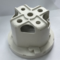 Casing Plastik Putih Berkualitas Premium untuk Aksesoris Motor Vacuum Cleaner, Dapat Disesuaikan dari Pabrik, Tersedia untuk Grosir