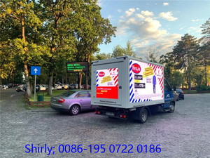 Camion publicitaire LED sur mesure, neuf, diesel, manuel, 10 pieds, 12 pieds, avec caisse de publicité montée sur camion - Product Image 4