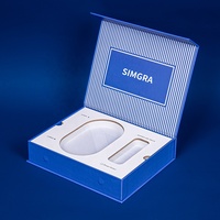 Boîte cadeau en carton rigide avec fermeture magnétique, logo personnalisé de marque privée, emballage de luxe, insert gaufré, carton ondulé recyclable