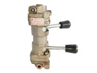 QF502A Vanne pneumatique 2+2 de commutation d'air, valve manuelle pour système de forage pétrolier