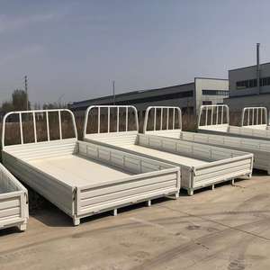 Fabrication en Chine Carrosserie pour <span class=keywords><strong>camion</strong></span> sec Constructeur de <span class=keywords><strong>camion</strong></span> à caisse plate sèche bon marché en acier Modèles neufs Dongfeng Jiefang - Product Image 2