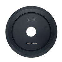 Высокое качество 10 "/12"/14 "/16" Полный Bullnose Алмазный Сегментированный профилирование колеса V20/V30/V40 профильное колесо для гранитного кварца