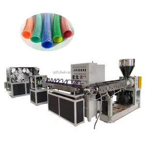 Hot Sell High Pressure PVC Irrigation Hose Fiber Reinforced Hose Manufacturing Machine PVC soft hose extruder Machine