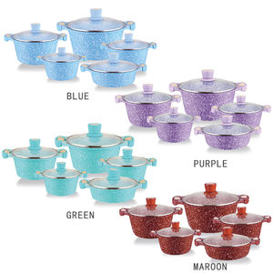 Ensemble de casseroles Spot Cookware, vente chaude sur <span class=keywords><strong>TikTok</strong></span> 2022, ensemble de cuisine ménager, ensemble de fondue, casserole antiadhésive 10 pièces DIA - Product Image 5