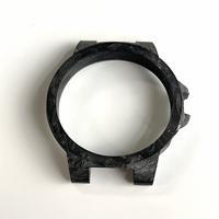Boîtier en fibre de carbone de haute qualité de luxe OEM, disponible pour mouvement 7750, pour pièces de montre de sport