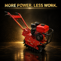 Mini-motoculteur agricole à essence/diesel pour agriculteurs, 7-8 CV, largeur de travail 400 mm, profondeur de travail – Vente chaude
