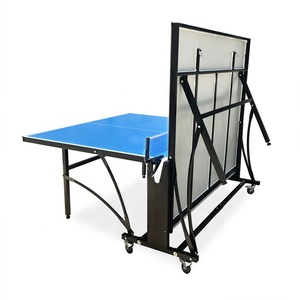 Table de ping-pong Konford de haute qualité, pliable, 6 mm ACP, avec roues mobiles de 75 mm, marque personnalisée, SMC Pingpong, tables de tennis de table OEM - Product Image 2