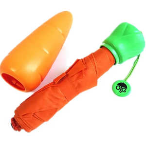 Parapluie en forme de légume avec protection UV, idéal pour l'extérieur, parapluie amusant en forme de fruit et de légume, parapluie personnalisé avec logo - Product Image 5