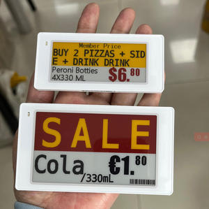 เกตเวย์แดชบอร์ด Esl ระดับมืออาชีพ ป้ายราคาอิเล็กทรอนิกส์ Esl ป้าย E-Ink Epaper ป้ายชั้นวางสินค้าอิเล็กทรอนิกส์ สำหรับซูเปอร์มาร์เก็ต - Product Image 1