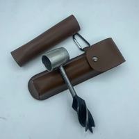 Outils de tarière manuelle, perceuse manuelle à œil écossais pour le travail du bois, outil de création de trous pour le camping et les activités de plein air